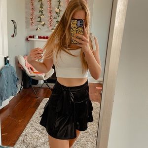 Satin tied Forever 21 Skirt!!